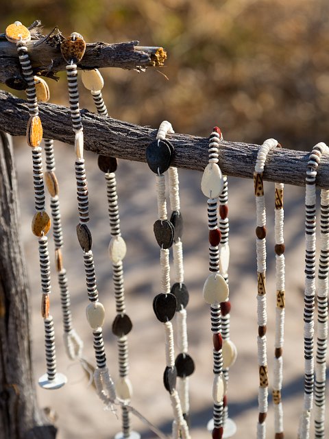 Bushmen People Grootfontein Namibia Bushmen Traditional Necklaces Yair Karelic Photography