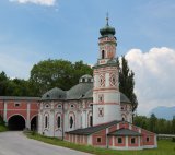The St. Karl church, Volders, Tyrol, Austria