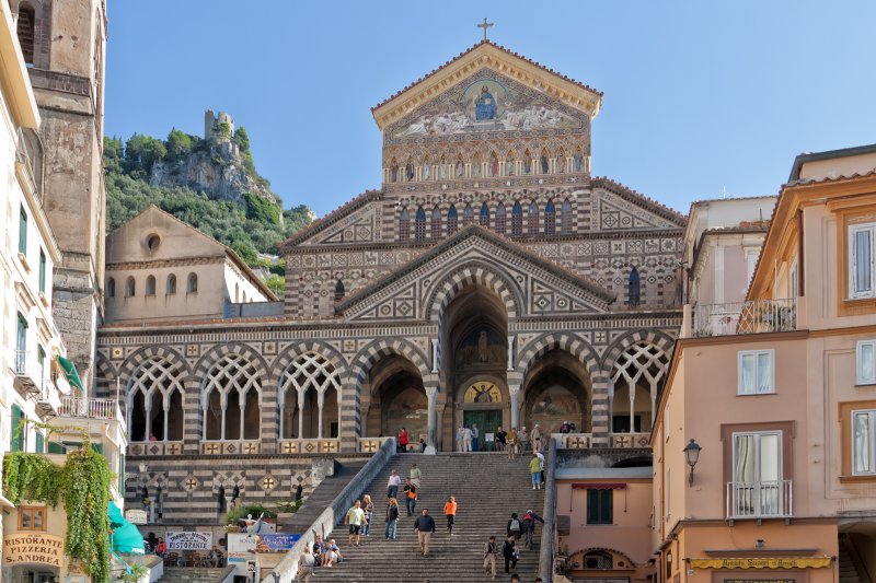 The Amalfi Coast (Campania, Italy) | Saint Andrew's Cathedral ...