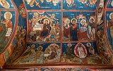 Mural on the Ceiling, Church of Our Lady of Asinou, Nikitari, Cyprus