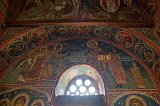 Fresco above Window, Church of Our Lady of Asinou, Nikitari, Cyprus