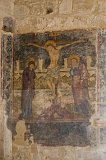 Wall Painitng Depicting the Crucifixion, Kolossi Castle, Kolossi, Cyprus