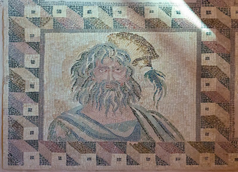 Representation of the Seasons Mosaic - Winter, House of Dionysos, Paphos Archaeological Park | Cyprus - Paphos (IMG_2536.jpg)