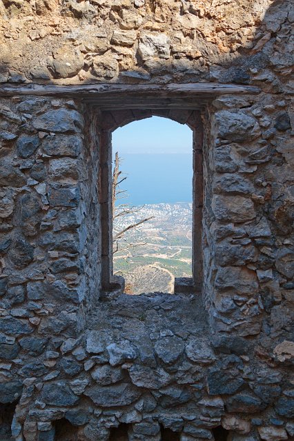 View through a Window, Saint Hilarion Castle, Kyrenia, Cyprus | Cyprus - North (IMG_2738_39.jpg)