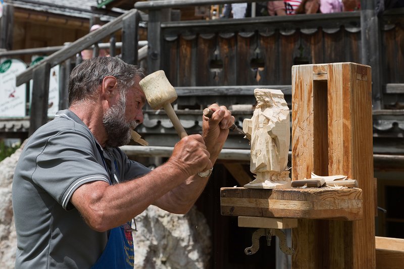 A Woodcarver, Saltria, Alpe di Siusi, South Tyrol, Italy | The Dolomites I (IMG_3346.jpg)