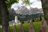 St. Virgil Church, Colfosco, Alta Badia, South Tyrol, Italy