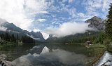 Lake Dobbiaco (Lago di Dobbiaco / Toblacher See), South Tyrol, Italy