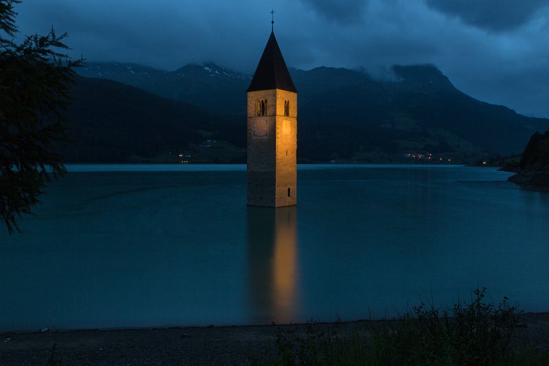Reschensee by Night, South Tyrol, Italy | Dolomites V (IMG_3959.jpg)