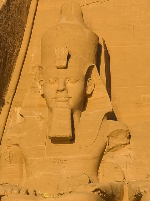 A Close-Up of one of the Colossal Statues of Ramesses II, Abu Simbel, Egypt | Abu Simbel - Egypt (20230224_070026.jpg)