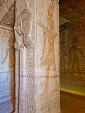 Hathoric Pillar, The Small Temple of Hathor and Nefertari, Abu Simbel, Egypt