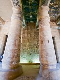 Columns of First Hypostyle Hall, Temple of Seti I - Abydos, Egypt