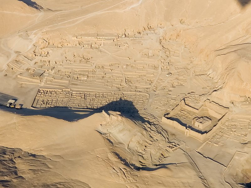 Workmen's Village and Temple, Deir el-Medina | Hot Air Balloon Flight over Theban Necropolis, Egypt (20230220_080217.jpg)