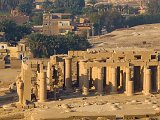 Close-Up on the Ramesseum from Above