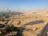 Ramesseum from a Hot Air Balloon, Luxor, Egypt