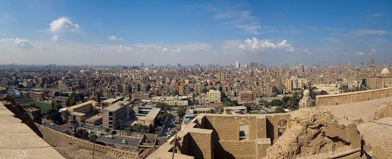 Panoramic View of Cairo, Citadel of Saladin, Cairo | Mosques and Churches in Cairo, Egypt (20230215_105018_105021_105025_105031_105037.jpg)