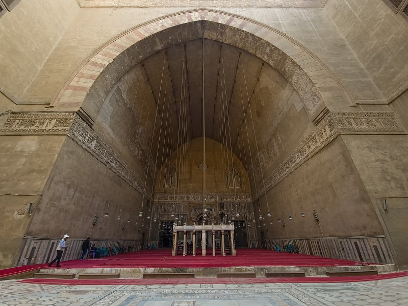 Qibla Iwan, Mosque of Sultan Hasan, Cairo | Mosques and Churches in Cairo, Egypt (20230215_114236.jpg)