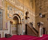 Mihrab and Minbar of Mosque of Sultan Hasan, Cairo