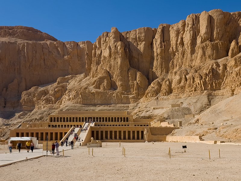 Mortuary Temple of Hatshepsut, Deir el-Bahari, Egypt | Mortuary Temple of Hatshepsut - Deir el-Bahari, Egypt (20230220_134829.jpg)