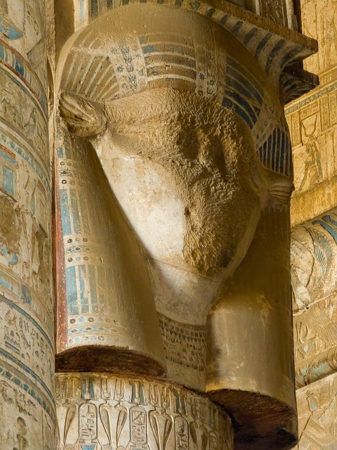 Hathor Capital, Large Hypostyle Hall, Temple of Hathor, Dendera | Dendera Temple Complex - Egypt (20230221_163954.jpg)