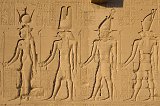 External Rear Wall, Temple of Hathor, Dendera