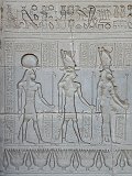 External Side Wall, Temple of Hathor, Dendera