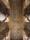 Ceiling of the Large Hypostyle Hall, Temple of Hathor, Dendera
