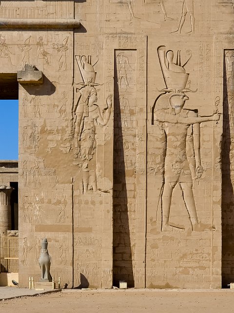 First Pylon, Temple of Horus, Edfu, Egypt | Temple of Horus - Edfu, Egypt (20230222_143329.jpg)