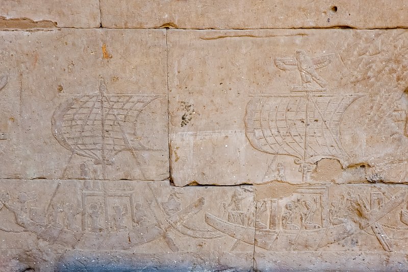 Two Boats, Temple of Horus, Edfu, Egypt | Temple of Horus - Edfu, Egypt (20230222_144104.jpg)
