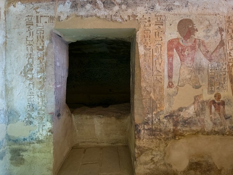 The Annexe Entry, East Wall of Tomb of Ahmose-Son-of-Ibana, El-Kab | Tombs of Nekheb - El-Kab, Egypt (20230222_112714.jpg)