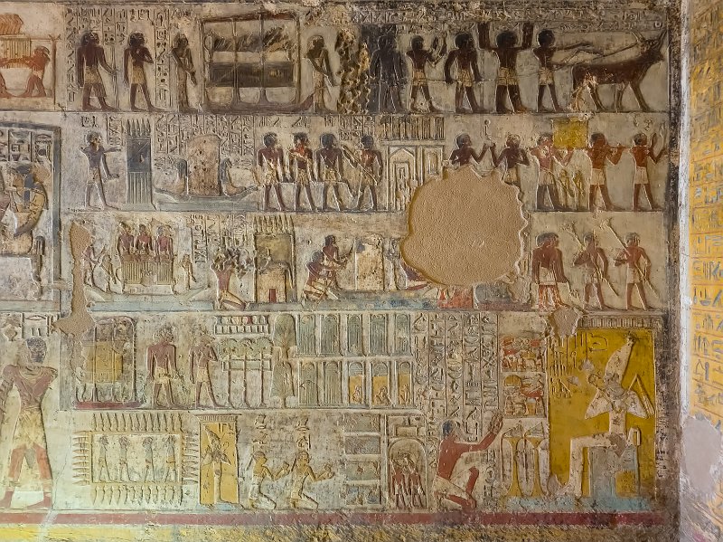North End of West Wall, Tomb of Paheri, El-Kab, Egypt | Tombs of Nekheb - El-Kab, Egypt (20230222_113456.jpg)