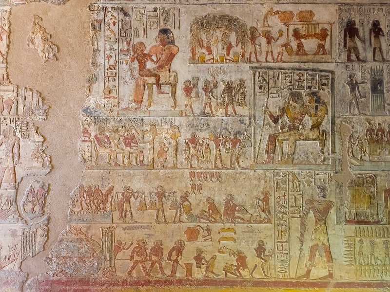 Center of West Wall, Tomb of Paheri, El-Kab, Egypt | Tombs of Nekheb - El-Kab, Egypt (20230222_113507.jpg)