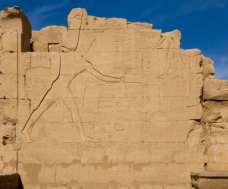 Thutmose III Smiting his Asiatic Enemies, Southern Side of Seventh Pylon, Precinct of Amun-Re, Karnak | Karnak Temple Complex, Egypt (20230218_141055.jpg)