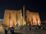 First Pylon at Night, Luxor Temple