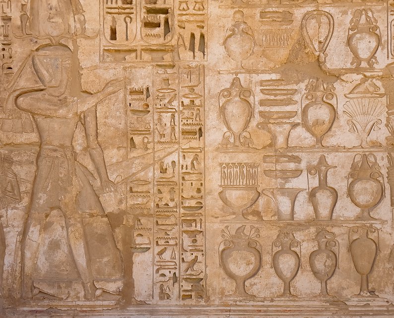 Wall of Royal Treasure Rooms, Mortuary Temple of Ramesses III, Medinet Habu | Mortuary Temple of Ramesses III - Medinet Habu, Egypt (20230220_114824_115059.jpg)