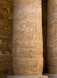 Column at First Courtyard, Mortuary Temple of Ramesses III, Medinet Habu