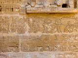 Fighting Scene, First Courtyard, Mortuary Temple of Ramesses III, Medinet Habu