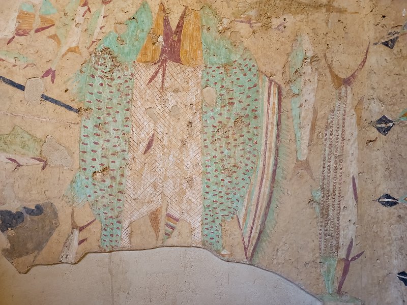 Harpooned Fish, Tomb of Ankhtifi, Mo'alla, Egypt | Tomb of Ankhtifi - Mo'alla, Egypt (20230222_085316.jpg)