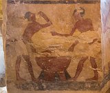 Two Men Boil Meat in a Pot, Tomb of Ankhtifi, Mo'alla, Egypt