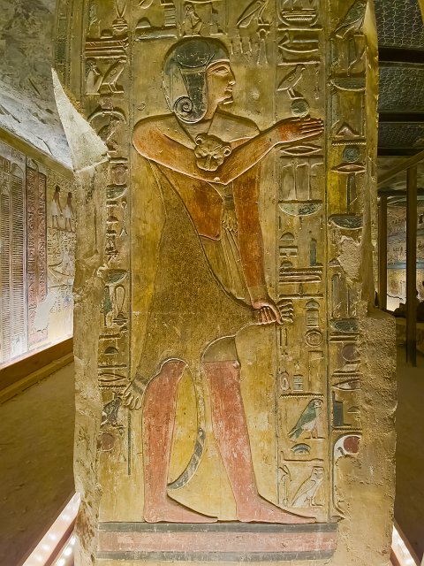 The Iunmutef Priest, Pillar in Burial Chamber, Tomb of Seti I, Valley of the Kings | Valley of the Kings - Luxor, Egypt (20230219_152041.jpg)