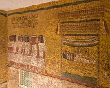 East Wall of the Burial Chamber, Tomb of Tutankhamun, Valley of the Kings