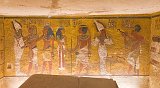 North Wall of the Burial Chamber, Tomb of Tutankhamun, Valley of the Kings