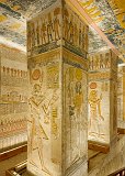 Pillared Hall, Tomb of Ramesses V and Ramesses VI, Valley of the Kings