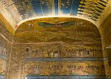 Winged Goddess Isis, Burial chamber, Tomb of Seti I, Valley of the Kings