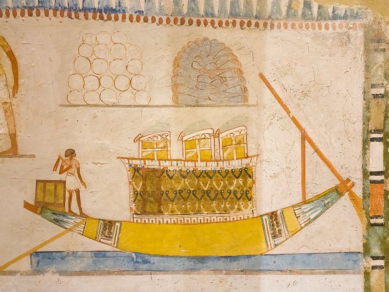 Ship with Cargo, Tomb of Menna, Sheikh Abd el-Qurna | The Valley of the Nobles - Sheikh Abd el-Qurna, Egypt (20230219_113526.jpg)