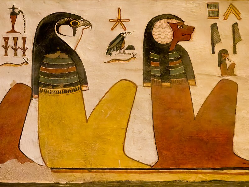 Qebehsenuef and Hapy, Tomb of Nefertari, Valley of the Queens | Valley of the Queens - Luxor, Egypt (20230220_095827.jpg)