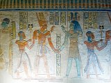 Wall of the Antechamber, Tomb of Amun-her-khepeshef, Valley of the Queens