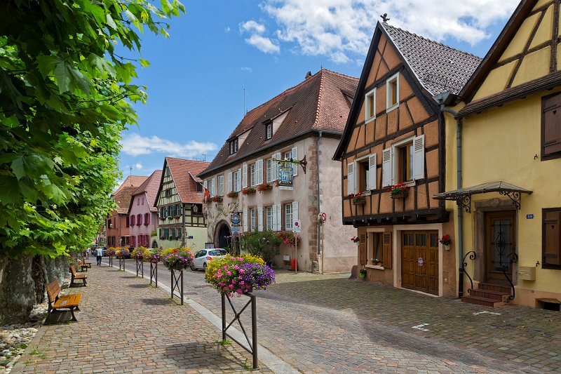 The Main Street, Bergheim, Alsace, France | Bergheim - Alsace, France (IMG_3235.jpg)