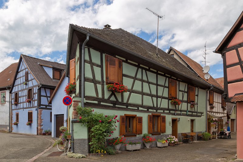Colorful Buildings, Bergheim, Alsace, France | Bergheim - Alsace, France (IMG_3304.jpg)