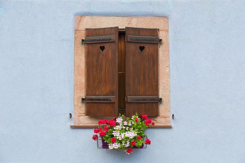 Another Window and Geraniums, Bergheim, Alsace, France | Bergheim - Alsace, France (IMG_3307.jpg)