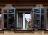 Window, Bergheim, Alsace, France